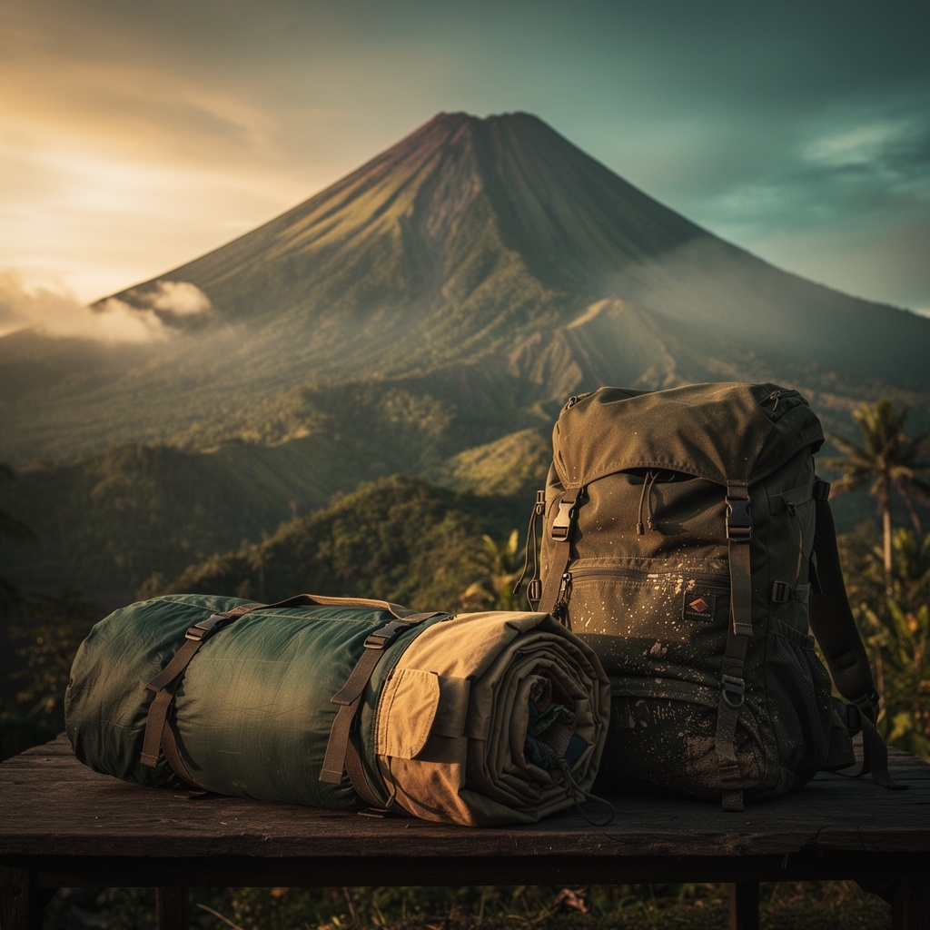 Perlengkapan outdoor bersih setelah turun gunung